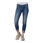 Zhrill Skinny Jeans Nova Blue Blue, Dam