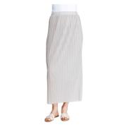 Zhrill Pleated skirt Iselle Beige Beige, Dam