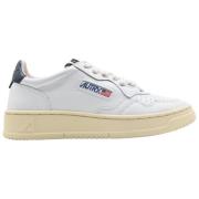 Autry Vintage Low Top White Blue Sneakers White, Herr