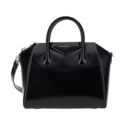 Givenchy Svart Crossbody Väska med Topp Handtag Black, Dam
