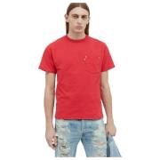 Kenzo Casual Bomull T-shirt Red, Herr