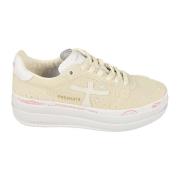 Premiata Stiliga Sneakers Beige, Dam