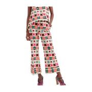 La DoubleJ Hendrix Wide Leg Byxor Multicolor, Dam