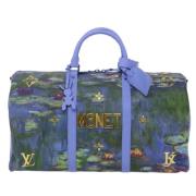 Louis Vuitton Vintage Pre-owned Laeder resvskor Multicolor, Dam