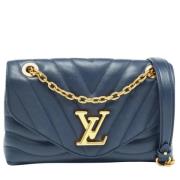 Louis Vuitton Vintage Pre-owned Laeder louis-vuitton-vskor Blue, Dam