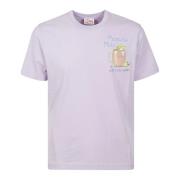 MC2 Saint Barth Lila Moscow Mule Cocktail Bomull T-shirt Pink, Herr