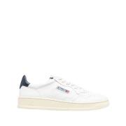 Autry Vintage-inspirerade vita lädersneakers White, Herr