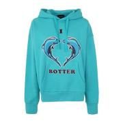 Botter Hoodies Blue, Herr