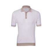 Gran Sasso Tennis T-shirt Kortärmad White, Herr