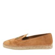 Christian Louboutin Pre-owned Pre-owned Mocka espadriller Brown, Dam