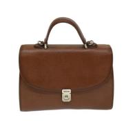 Burberry Vintage Pre-owned Laeder axelremsvskor Brown, Dam