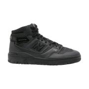 Junya Watanabe Svarta High-Top Sneakers med Meshdetaljer Black, Herr