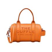 Marc Jacobs Tangerine Läder Mini Duffle Väska Orange, Dam