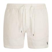 Ralph Lauren Stiliga Shorts Cfprepsters-Flat Front White, Herr