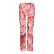 Roberto Cavalli Slim-fit Byxor Multicolor, Dam