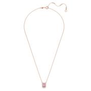 Swarovski Millenia Octagon-Cut Halsband, Lila, Roséguld Legeringsskikt...