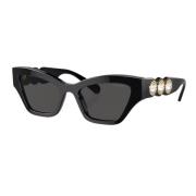 Swarovski Black/Dark Grey Sunglasses Sk6025 Black, Dam