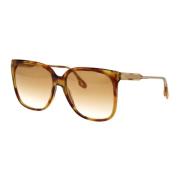 Victoria Beckham Stiliga solglasögon Vb610S Brown, Dam