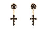 Dolce & Gabbana Clip-on örhängen med charms Yellow, Dam