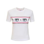 Chiara Ferragni Collection Vita T-shirts och Polos White, Dam