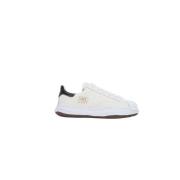 Mihara Yasuhiro Vita Läder Låg-Top Sneakers White, Herr