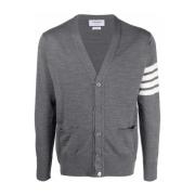 Thom Browne Cardigans Gray, Herr