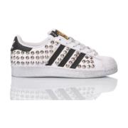 Adidas Handgjorda Silver Vita Sneakers Multicolor, Herr