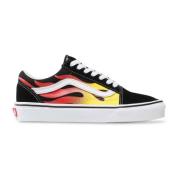 Vans Casual Textil Sneakers Unisex Rund Tå Multicolor, Herr