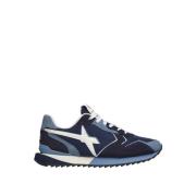 W6Yz Blå Sneakers Navy-Celeste Unisex Stil Multicolor, Herr
