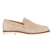 Hogan Beige Moccasins för Män Beige, Herr