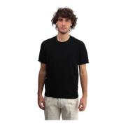 Kangra Svart Crew Neck T-shirt Black, Herr