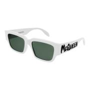 Alexander McQueen Sunglasses White, Herr