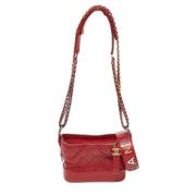 Chanel Vintage Pre-owned Laeder chanel-vskor Red, Dam