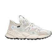 Flower Mountain Suede/Nylon Off White Tiger Hill Beige, Herr