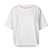 Rabens Saloner Vit T-shirt Margot Top White, Dam