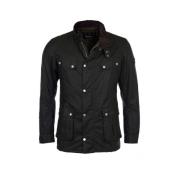 Barbour Grön Aw23 Jacka Stilfull Uppdatering Black, Herr