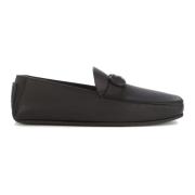 Salvatore Ferragamo Svarta Loafers för Män Black, Herr