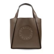 Stella McCartney ‘Shopper’ Väska ‘Logo Tote’ Brown, Dam