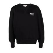 Alexander McQueen Svart Logosweatshirt Aw23 Black, Herr