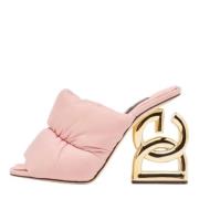 Dolce & Gabbana Pre-owned Pre-owned Nylon sandaler Pink, Dam