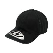 Diesel Logo Cappello 9XX Cap Black, Unisex