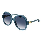 Gucci Blue Shaded Sunglasses Blue, Dam