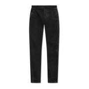 Alexander McQueen Jeans med logotyp Black, Herr