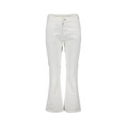 Maison Margiela Vita Flare Jeans för Kvinnor White, Dam