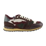 Valentino Garavani Camouflage Sneakers med Gummisula Multicolor, Herr