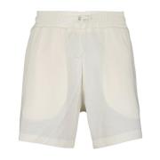 Moncler Bomullscasual shorts enfärgad Beige, Dam