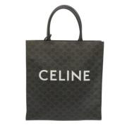 Celine Vintage Pre-owned Tyg totevskor Brown, Dam