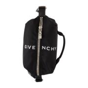 Givenchy Nylon Zip Axelväska Black, Herr