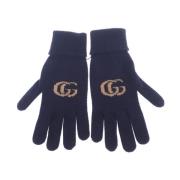 Gucci Stiliga handskar för varje tillfälle Blue, Dam