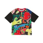 Max Mara Viterbo Snygg T-shirt Multicolor, Dam
